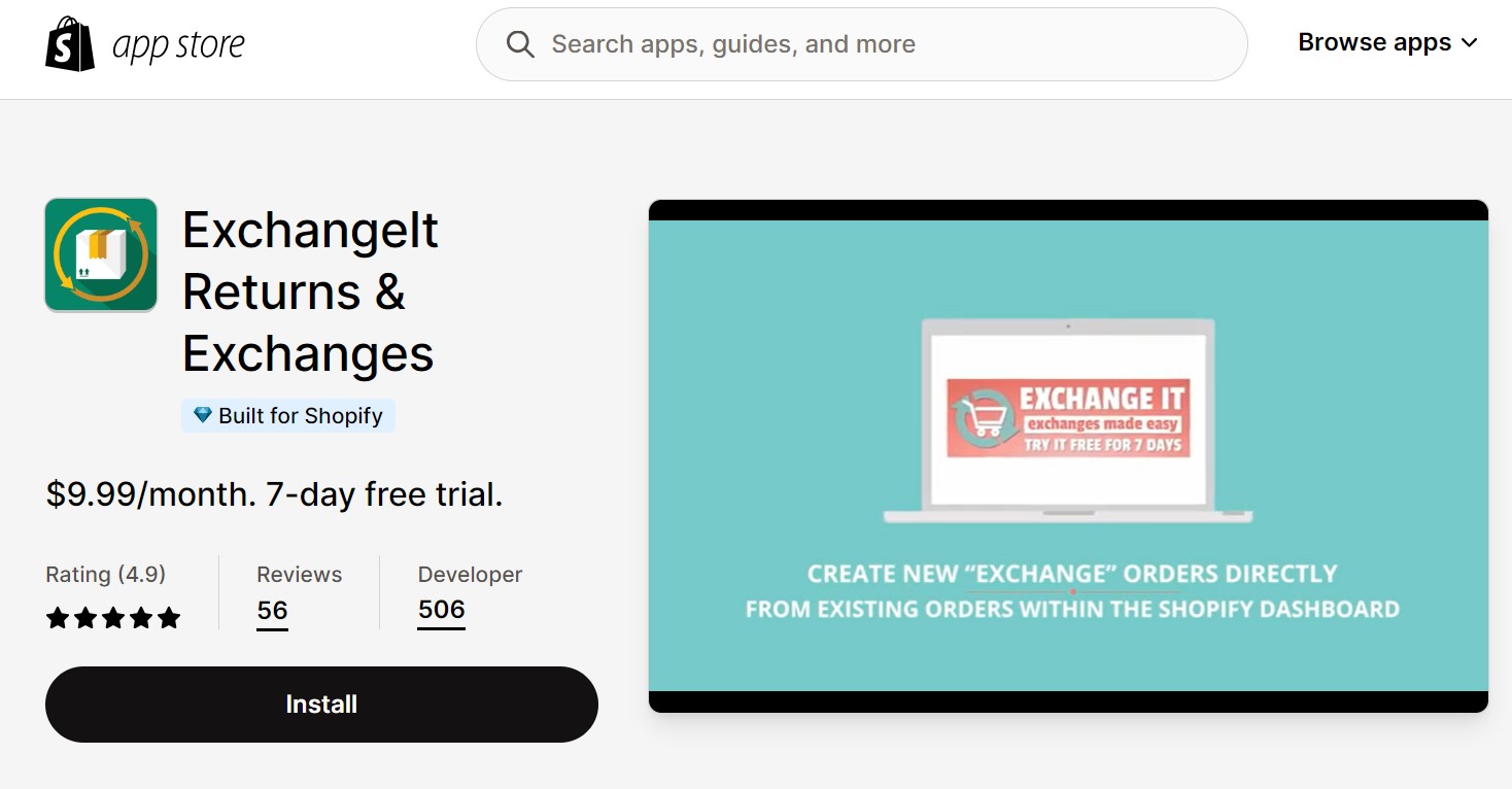 ExchangeIt Returns & Exchanges